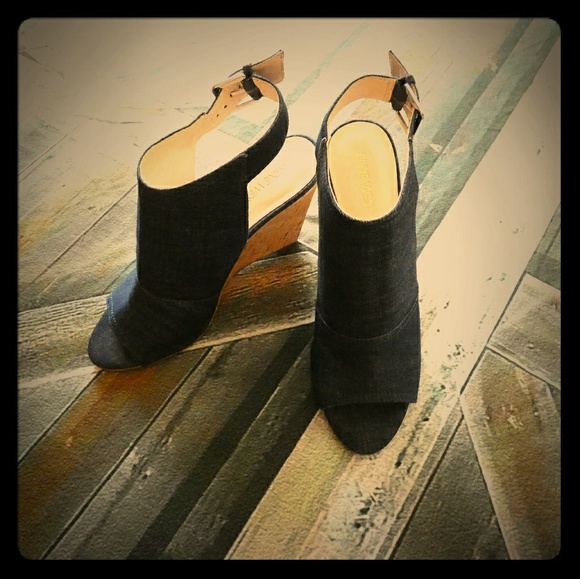 Nine West Shoes - Nine West Denim Wedge Heels